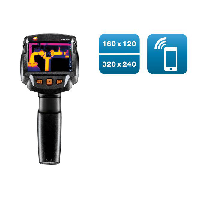 Testo 868 - Thermal imager (160 x 120 pixels, App)
